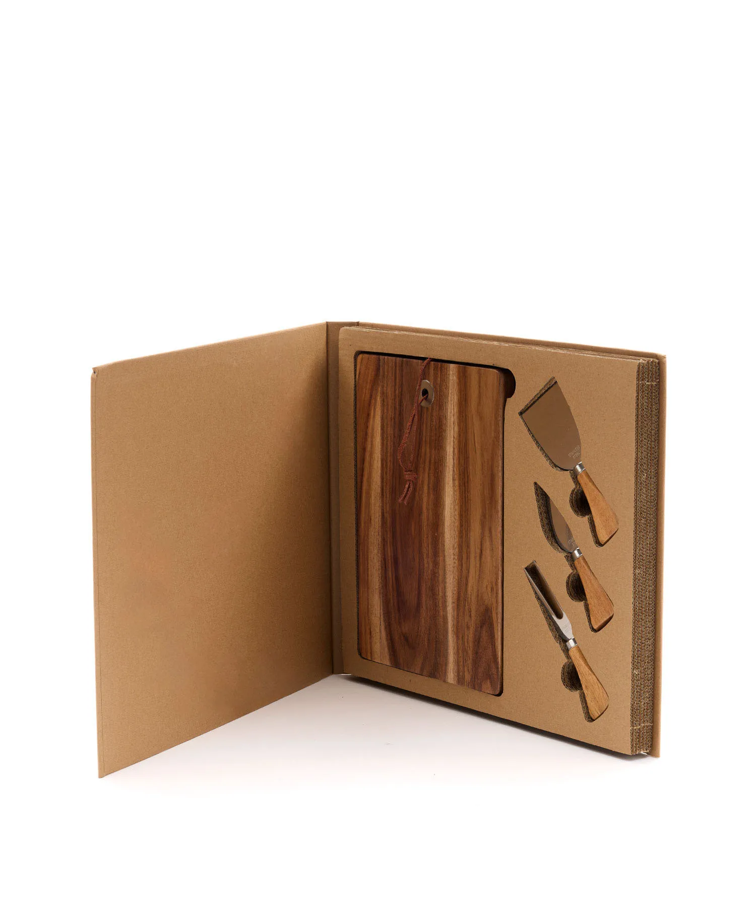 Komplett ostset Brun